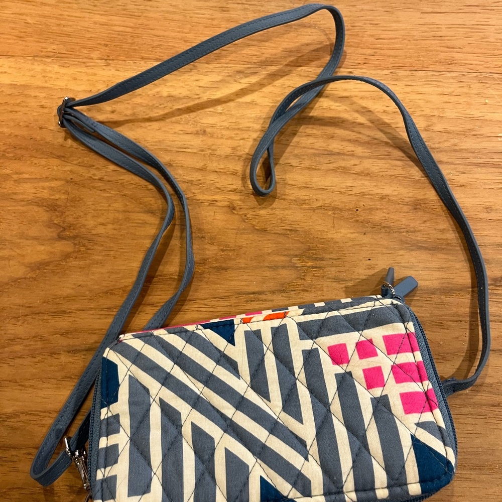 Stylish Quilted Crossbody Bag - Multicolor
